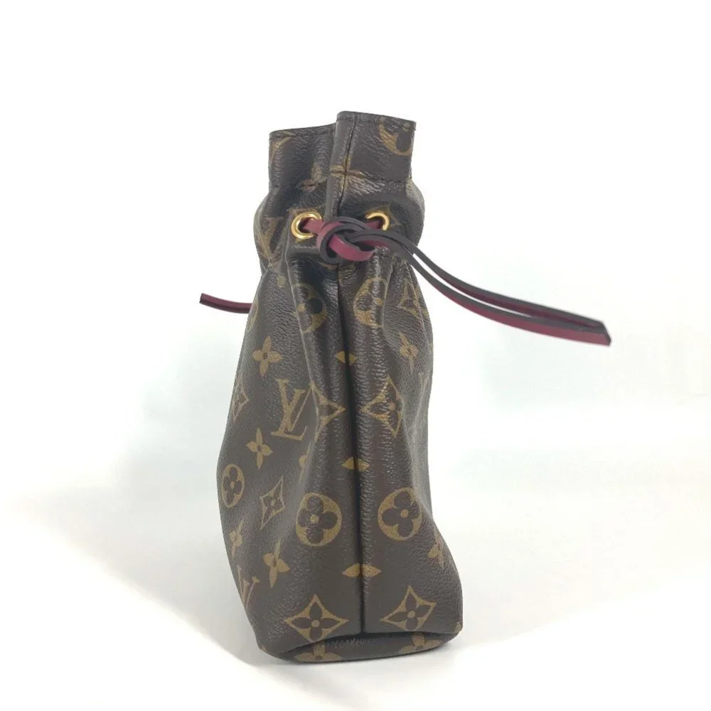 LOUIS VUITTON Brown Monogram Canvas Noe Pouch - Picture 4 of 11